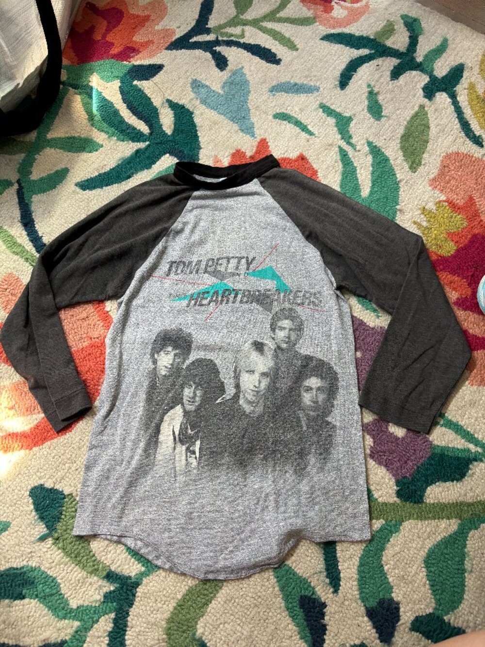 Vintage Tom Petty and the Heartbreakers Baseball Concert T - XS